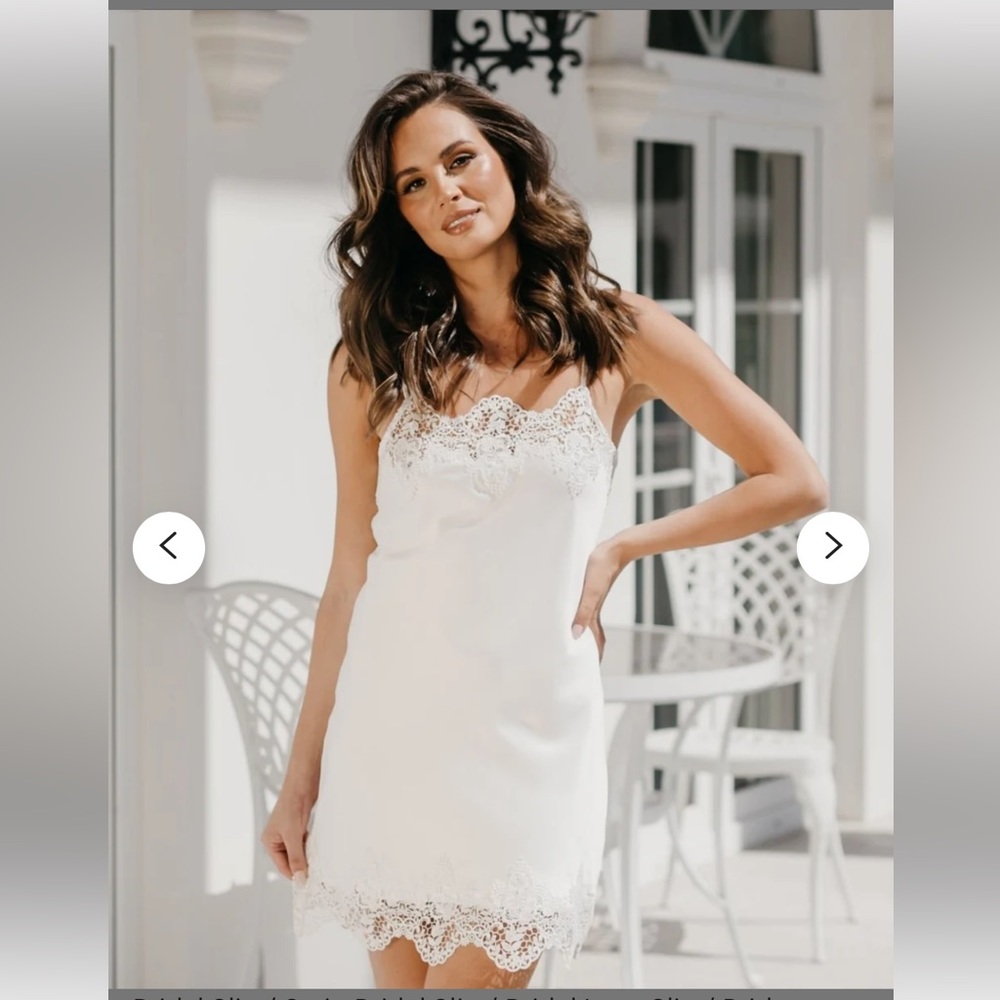 Le Rose Hallie Lace Bridal Slip